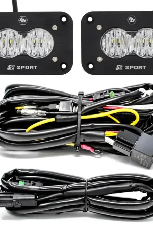 Secure Checkout S2 Sport, Pair, LED Wide Cornering, Flush Mount, Backup Kit