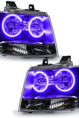 Buy Online Oracle 07-13 Chevrolet Avalanche Pre-Assembled SMD Headlights - UV/Purple