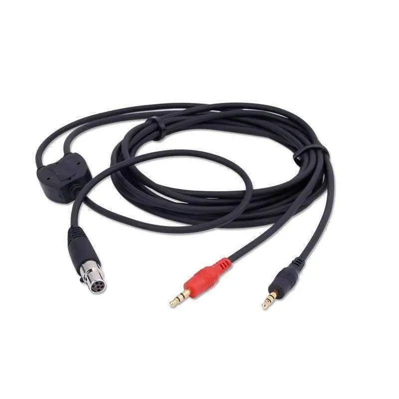 Rugged Radios Music Input and Audio Record Connect Cable for Intercom AUX Port Popular