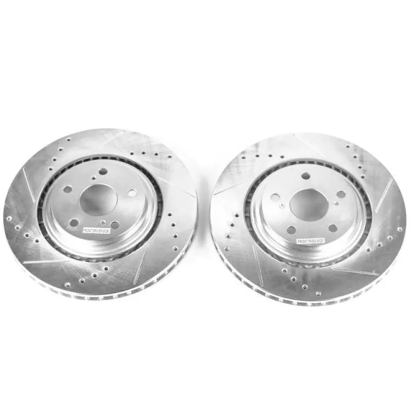 Power Stop 15-17 Lexus NX200t Front Evolution Drilled & Slotted Rotors - Pair Grab Now