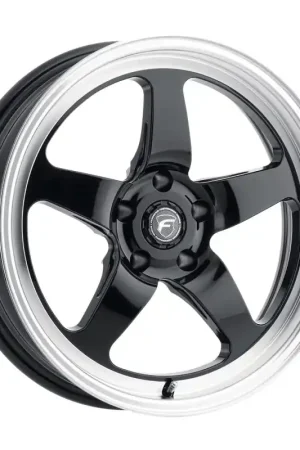 Place Order Forgestar D5 Drag 18x5.0 / 5x120 BP / ET-23 / 2.125in BS Gloss Black Wheel