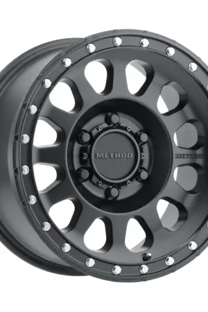 Method MR315 18x9 +18mm Offset 6x5.5 106.25mm CB Matte Black Wheel Super Sale