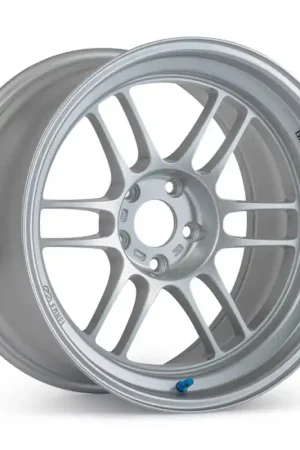 Enkei RPF1RS 18x9.5 5x114.3 12mm Offset 75mm Bore Silver Wheel Luxury