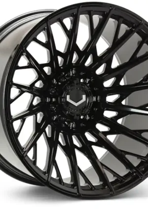 Vossen VFX-02T 24x12 - 8x165.1 - ET44 - Ultra Deep - 125.1 - Gloss Black Wheel Must Have