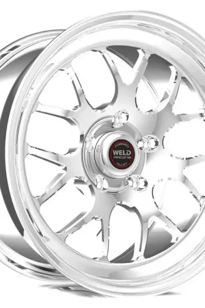 Weld S77 17x9.5 / 5x4.75 BP / 7.3in. BS Polished Wheel (Med Pad) - Non-Beadlock Affordable