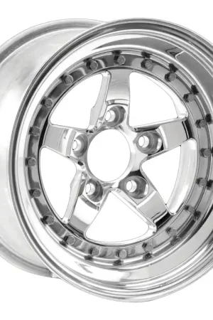 Brand New Weld Weldstar 15x4 / 5x4.75 BP / 1.5in. BS Polished Wheel - Non-Beadlock