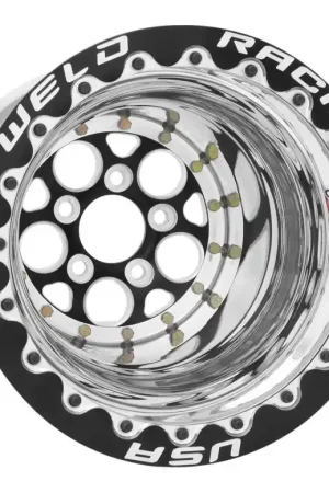 Weld Magnum Drag 2.0 15x10 / 5x4.5 BP / 5in BS Gold Wheel CTR Budget