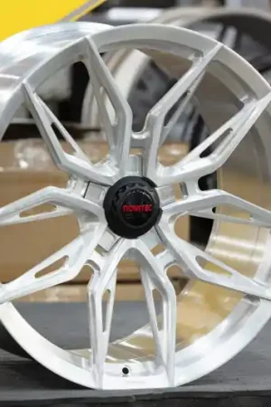 Vossen x Novitec NF11 22x12 5x114.3 BP ET52 Brushed Gloss Clear Ferrari 12Cilindri F167 Rr Wheel Fresh Stock