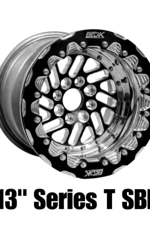 Belak 13x10 / 5in BS / 4x100 BP / High Pad / Series Twisted Wheel - Double Beadlock In Demand