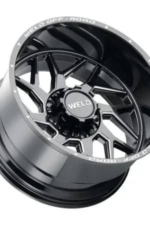 Markdown Weld Off-Road W117 22X12 Fulcrum 5X127 5X139.7 ET-44 BS4.75 Gloss Black MIL 87.1