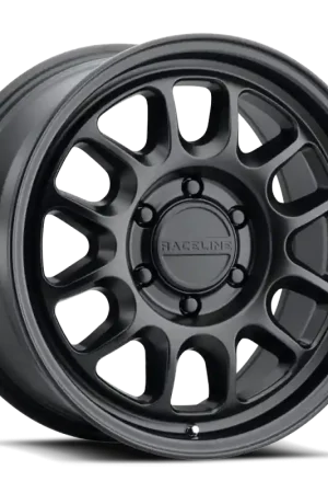 Raceline 958B Rogue 17x9in / 8X165.1 BP / -12mm Offset / 130.81mm Bore - Satin Black Editor’s Pick