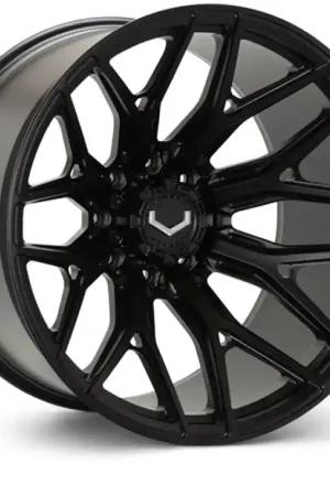 Big Sale Vossen VFX-03 24x14 - 8x170 - ET75 - Mega Deep - 125.1 - Satin Black Wheel