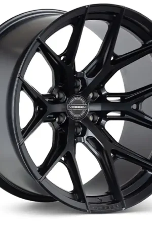 Vossen HF6-4 20x9 / 6x139.7 / ET18 / Deep / 106.1 - SB - SATIN BLACK Top Rated