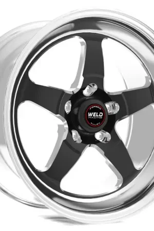 Weld S71 17x9 / 5x5mm BP / 6.2in. BS Black Wheel 3.1 ID (High Pad) - Non-Beadlock Order Now