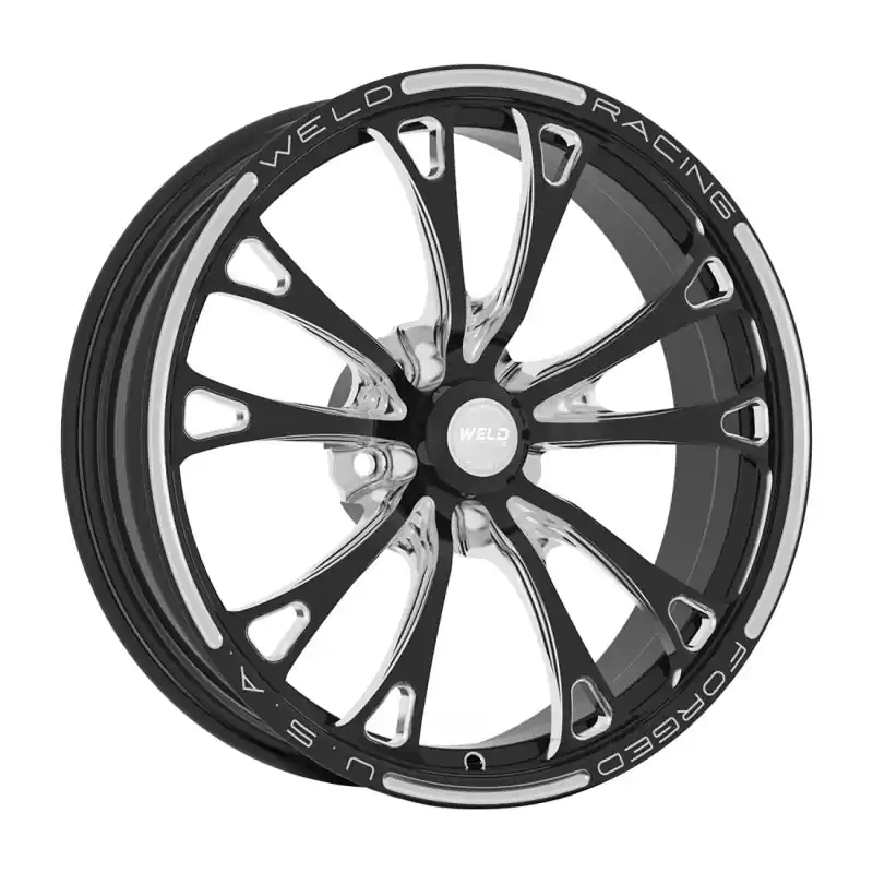 Weld V-Series 2.0 1-Piece 18x6 / 5x4.5 BP / 3.2in. BS Black Wheel - Non-Beadlock Special Offer
