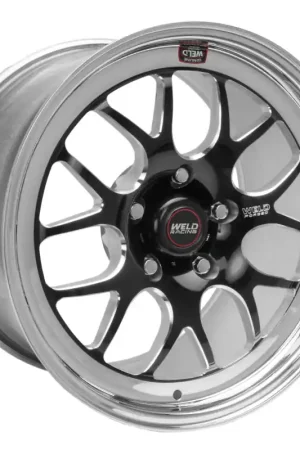 Weld S77 17x10 / 5x4.5 BP / 6.7in. BS Black Wheel (High Pad) - Non-Beadlock Same Day Shipping