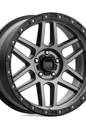 KM544 17X8.5 5X120 S-BLK GTCC 00MM Direct From Factory