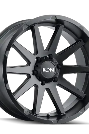 Express Delivery ION Type 143 17x9 / 5x139.7 BP / 18mm Offset / 108mm Hub Matte Black Wheel