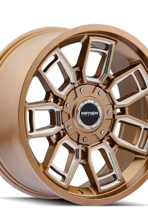 Flash Sale Mayhem 8118 Ordinance 20x9 / 6x135/139.7 BP / 106.1mm Hub Matte Bronze Wheel w/ Milled Spokes