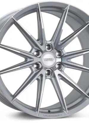 Vossen HFX-2 22x9.5 / 6x139.7 / ET30 / Deep Face / 95.1 - Silver Polished Wheel Holiday Sale