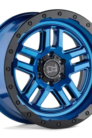 BR BARSTOW 18X9.5 5X127 -18 71 BLUE/BLK Affordable