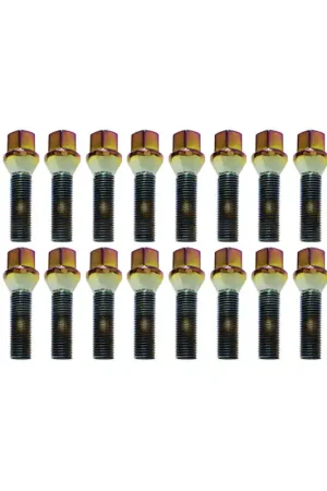 Wheel Mate Mevius 17 Hex Lug Bolt Set of 20 - Chrome Neon 14x1.25 40mm Cone 60 DEG TAP Editor’s Pick