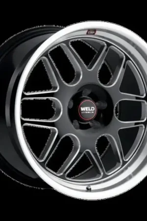 Money Back Guarantee Weld Solana 20x9 / 5x115 BP / ET20 / 71.6mm Bore - Gloss Black MIL DIA Wheel