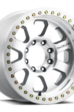 Top Rated Raceline RT260M Avenger 17x9in / 6x139.7 BP / 0mm Offset / 107.95mm Bore - Machined Beadlock Wheel