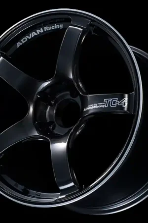 Bargain Advan TC4 18x7.5 / +42 Offset / 5x112 / 66.5mm Bore / Black Gunmetallic and Ring