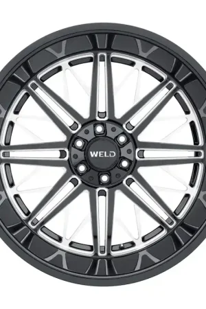 Cheap Weld Off-Road W145 22X12 Cascade 5X114.3 5X127 ET-44 BS4.75 Gloss Black MIL 78.1