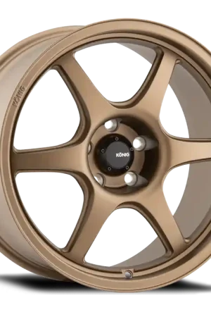 Warranty Included Konig Hexaform 17x8 5x100 ET40 Matte Bronze