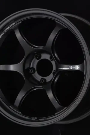 Limited Time Advan RG-D2 17x7.5 +50 5x100 Semi Gloss Black Wheel