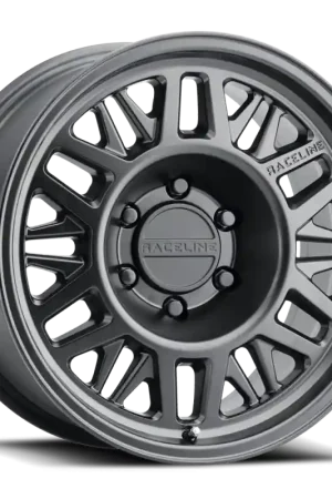 Raceline 451B Ryno 17x8.5in / 5x150 BP / 0mm Offset / 110.5mm Bore - Satin Black Wheel Clearance