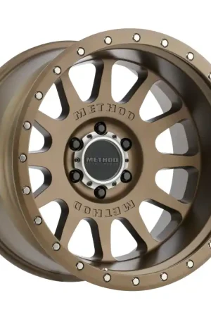Affordable Method MR605 NV 20x10 -24mm Offset 6x5.5 106.25mm CB Method Bronze Wheel