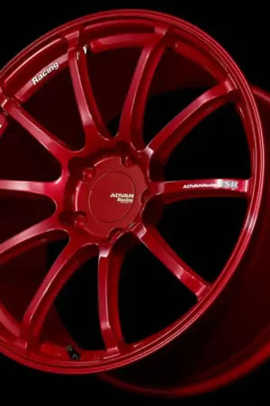 Advan RSII 19x8.5 / +52 Offset / 5x130 / 71.6mm Bore / Racing Red Direct From Factory