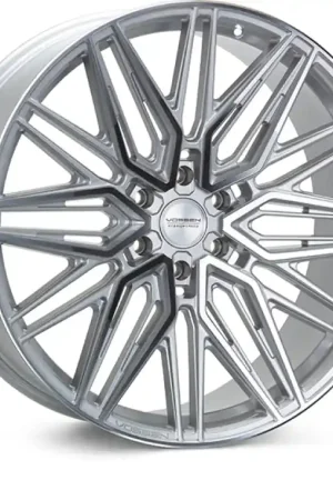 Fan Favorite Vossen HF6-5 22x10 / 6x139.7 / ET-18 / Super Deep Face / 106.1 - Silver Polished Wheel