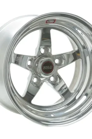 Weld S71 15x7.33 / 5x5 BP / 4.5in. BS Polished Wheel (Low Pad) - Non-Beadlock Sale