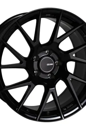 Shop Now Enkei TM7 17x8 5x114.3 35mm Offset 72.60 Bore Black Wheel