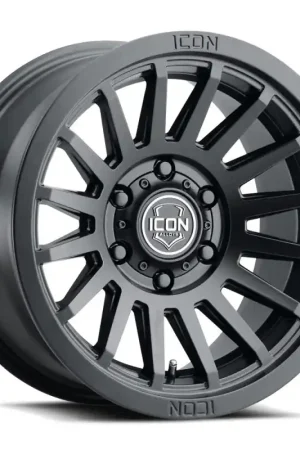 ICON Recon SLX 18x9 5x150 BP 25mm Offset 6in BS 110.1mm Hub Bore Satin Black Wheel Certified