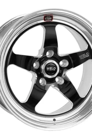 Sale Weld S71 18x9 / 5x4.5 BP / 4.2in. BS Black Wheel (Low Pad) - Non-Beadlock
