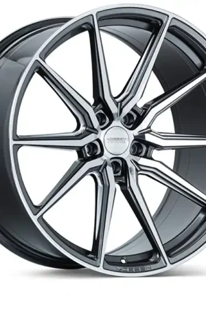 Vossen HF-3 19x8.5 / 5x112 / ET30 / Flat Face / 66.5 - Gloss Graphite Polished Wheel Hot Picks