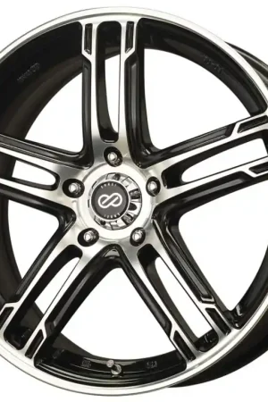 Final Sale Enkei FD-05 18x7.5 5x114.3 45mm Offset Black Machined Wheel