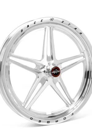 Popular Race Star 63 Pro Forged 17x2.4 No Bearing Spindle Mount 1.13in. BS Wheel - Polished