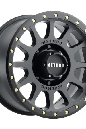 Hot Deal Method MR305 NV 18x9 -12mm Offset 8x6.5 130.81mm CB Matte Black Wheel
