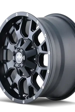 Mayhem 8015 Warrior 17x7.5 / 5x108 BP / 40mm Offset / 72.62mm Hub Matte Black Wheel Buy Online