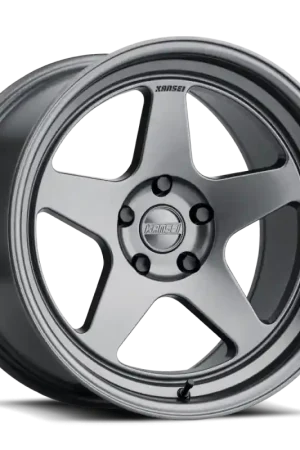 Kansei K12G Knp 19x9.5in / 5x112 BP / 22mm Offset / 66.56mm Bore - Gunmetal Wheel Final Sale
