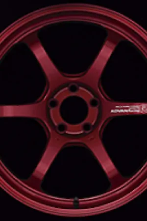 Secure Checkout Advan R6 20x10 +25mm 5x112 Racing Candy Red Wheel