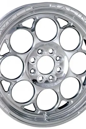 Crafted Weld Magnum Import 1-Piece 15x3.5 / 4x100mm BP / 2.25in. BS Polished Wheel - Non-Beadlock