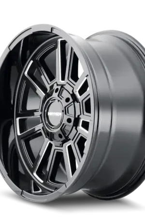 Mayhem 8115 Apollo 20x10 / 8x170 BP / -19mm Offset / 125.2mm Hub Black w/ Milled Spokes Wheel Best Seller