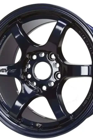 Next Day Delivery Gram Lights 57DR 15x8.0 +35 5x114.3 Dark Blue Wheel